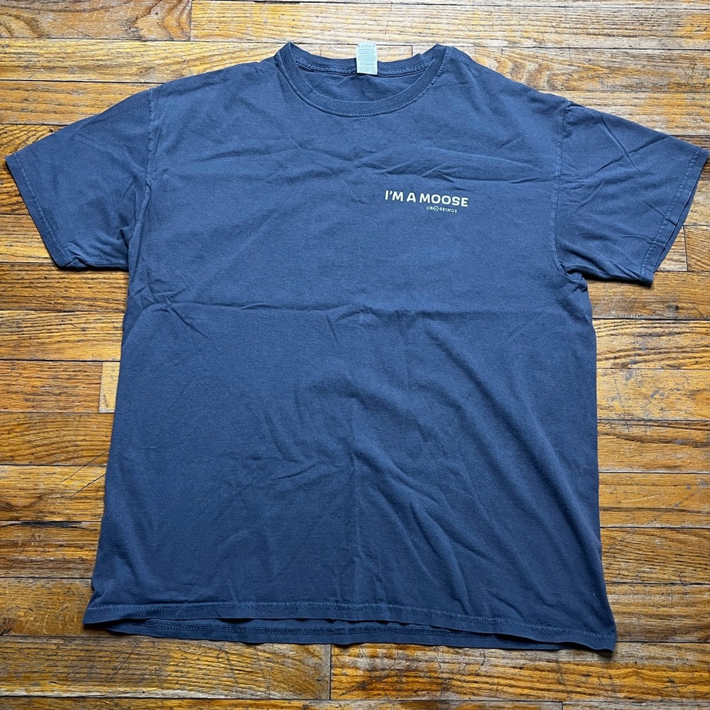 Fruit of the Loom Navy Graphic Tee